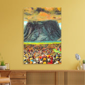 Exode 19 Israël sur la toile du Sinaï (Insitu(Salon))