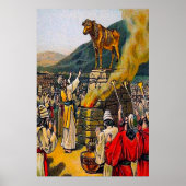 Exode 32 Le péché d'Idol affiche du culte (Devant)