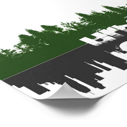 Exode urbain - Poster miroir (Coin)