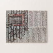 Exodus 12:13 - Ik zal je overslaan Legpuzzel (Horizontaal)