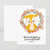 Exodus 14:14, Bijbelverige kaart (Voorkant / Achterkant)