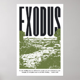 Exodus 15:13 Oneindige Liefde Poster