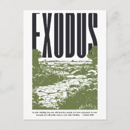 Exodus 15:13 Onwankelbare Liefde Ansichtkaart Briefkaart