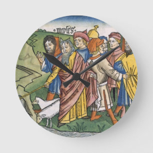Exodus 17 1-7 Mozes maakt de waterstroom uit de Ronde Klok
