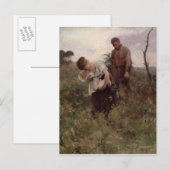 Exodus, 1893 briefkaart (Voorkant / Achterkant)