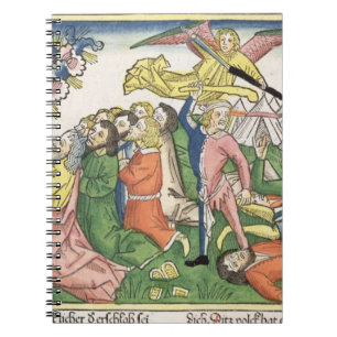 Exodus 32 15-23 Mozes die de steentabletten breken Notitieboek