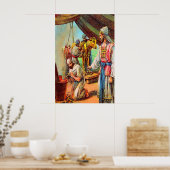 Exodus 32 Aaron fait une affiche pour le veau d'or (Cuisine)