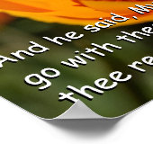 Exodus 33:14 poster (Hoek)