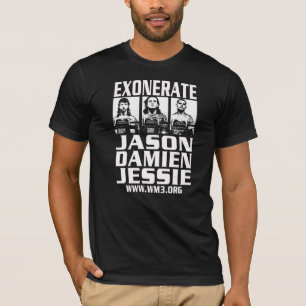EXONERATE Jason, Damien, Jessie T-shirt