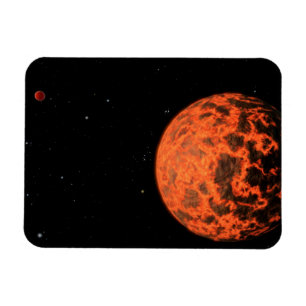 Exoplaneet UCF-1.01 draait om een ster genaamd GJ Magneet