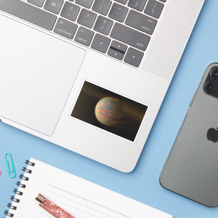 Exoplanet 55 Cancri E en het gesmolten oppervlak Sticker