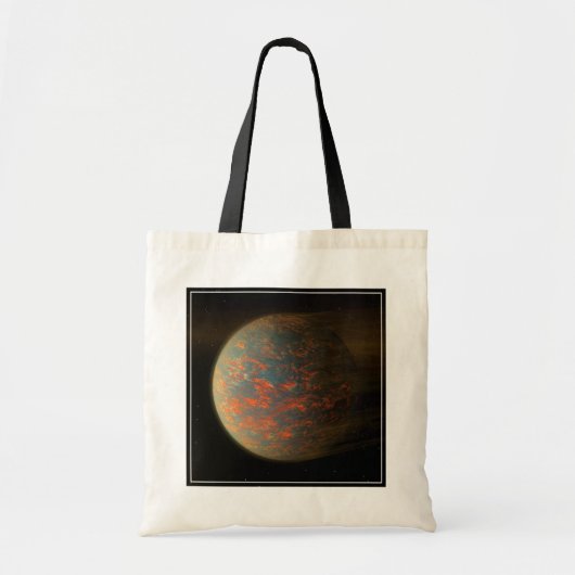 Exoplanet 55 Cancri E en het gesmolten oppervlak Tote Bag (Voorkant)