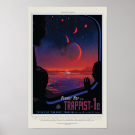 Exoplanet TRAPPIST-1e Poster