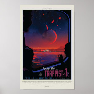 Exoplanet TRAPPIST-1e Poster