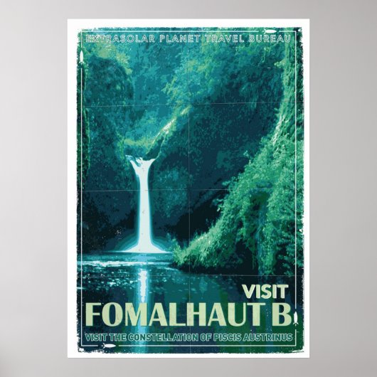 Exoplanet Travel Fomalhaut B Poster (Voorkant)