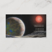 Exoplanet Visitekaartje (Achterkant)