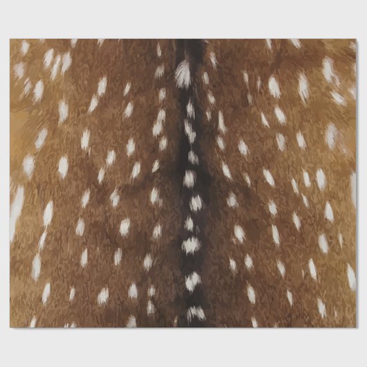  Exotic Axis Deer Hide Print Cadeaupapier (Vlak)
