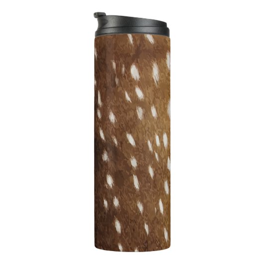 Exotic Axis Deer Hide Print Thermosbeker (Geroteerd rechts)