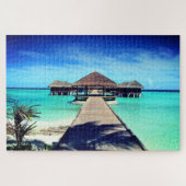 Exotic Beach Jigsaw Puzzle Vacances été (Horizontal)