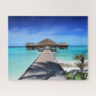 Exotic Beach Photo Jigsaw Puzzle Vacances été