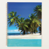 Exotic beach throw pillow (Devant)