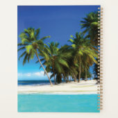 Exotic beach throw pillow (Dos)