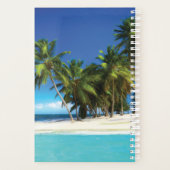 Exotic beach throw pillow (Dos)