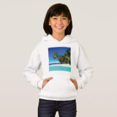 Exotic beach throw pillow (Devant entier)