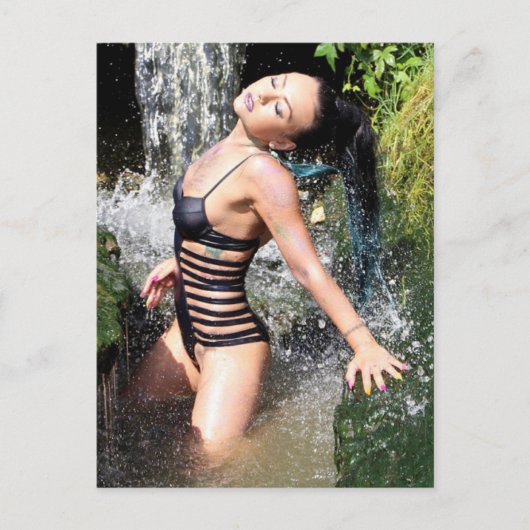 Exotic Beaty-foto Briefkaart (Voorkant)