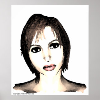 Exotic Beauty Print