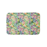 Exotic Blooming Waterverf Cacti Pattern