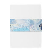 Exotic Blue Dream Catcher briefpapier Uitnodigingen Wikkel (Achterkant Voorbeeld)