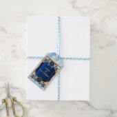 Exotic Blue Dream Catcher Gift Label Cadeaulabel (Met Touw)