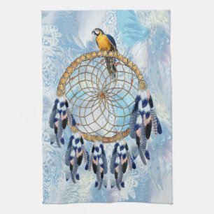Exotic Blue Dream Catcher Home Decor Theedoek