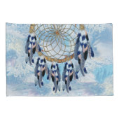 Exotic Blue Dream Catcher Kussensloop (Achterkant-Rechts)