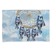 Exotic Blue Dream Catcher Kussensloop (Voorkant-Rechts)