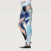 Exotic Blue Dream Catcher Leggings (Links)