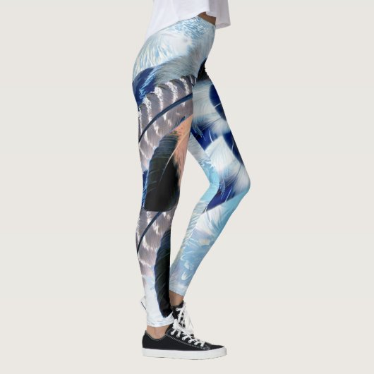 Exotic Blue Dream Catcher Leggings (Rechts)