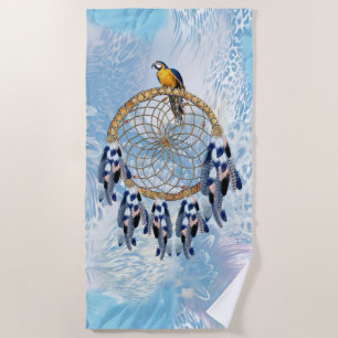 Exotic Blue Dream Catcher Strandlaken