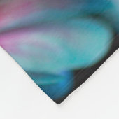 Exotic Blue Orchid Reflection Fleece Deken (Hoek)