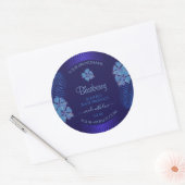 Exotic Blue Product Labels Blauwgroen Hawaiian Flo (Envelop)