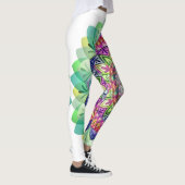 Exotic Colorful mandala Leggings (Rechts)