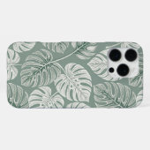 Exotic Elegant Monsteras iPhone Hoesje (Achterkant horizontaal)