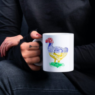 Exotic Extinct Dodo Bird uit Mauritius Coffee Mok