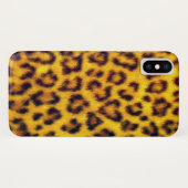 Exotic Faux Leopard Spots Animal Print Case-Mate iPhone Case (Achterkant (horizontaal))