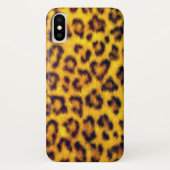 Exotic Faux Leopard Spots Animal Print Case-Mate iPhone Case (Achterkant)