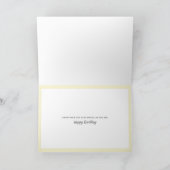 Exotic Flowers Specialized Happy Birthday Kaart (Binnen)