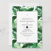 Exotic Forest Engagement Party Kaart (Voorkant)