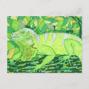 Exotic Iguana Briefkaart