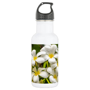 Exotic Island Plumeria Water Bottle Waterfles